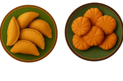 Thekua & Gujiya Combo - Swad Jo Yaad Rahe