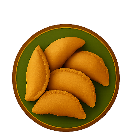 Gujiya – Sweet & Flaky Delight Of 3 Combo Packet
