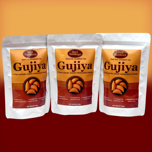 Gujiya – Sweet & Flaky Delight Of 3 Combo Packet