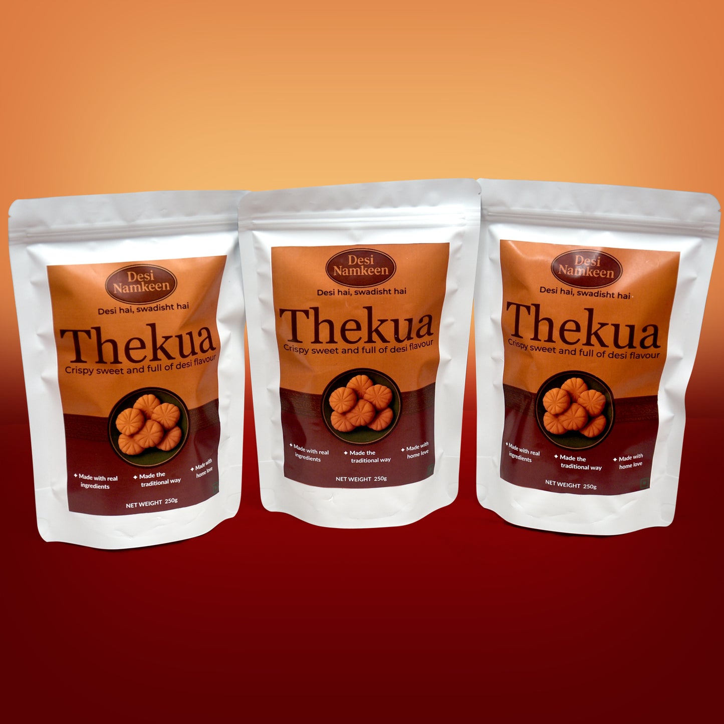 Thekua – Handmade Traditional Snack With 3 Combo